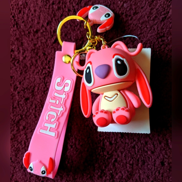 Cute Angel Keychain for Women & Kids - Kawaii Pink - Picture 6 of 7